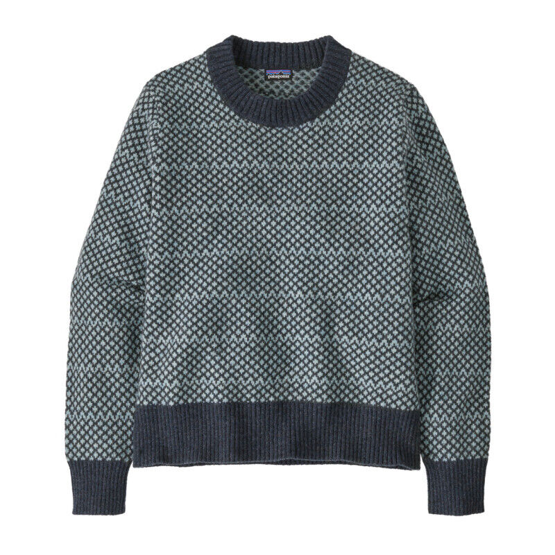 Recycled Wool Crewneck Sweater - Pullover femme