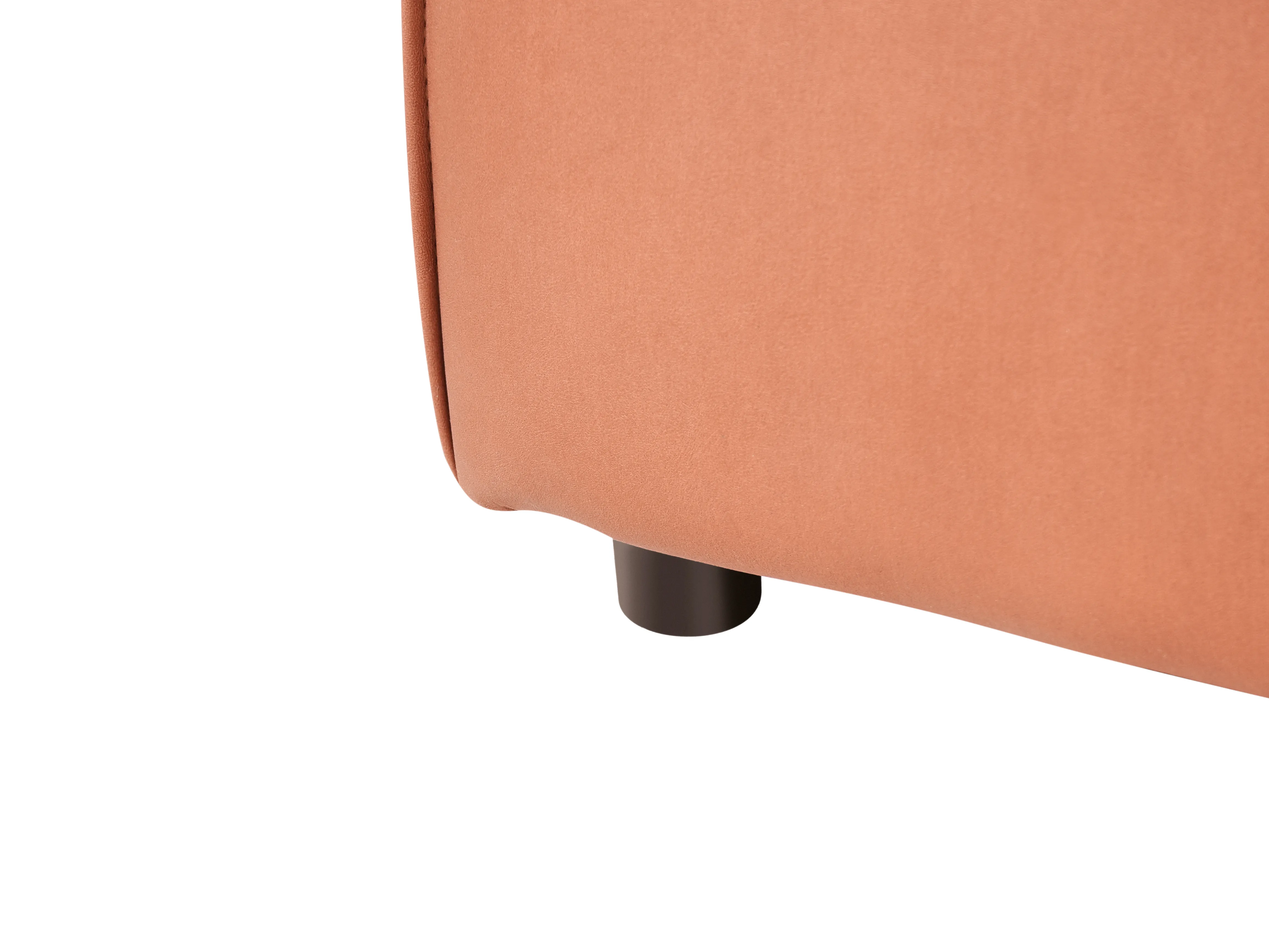 Modulaire bank 3-zits BRANDE Kunstleer Goudbruin