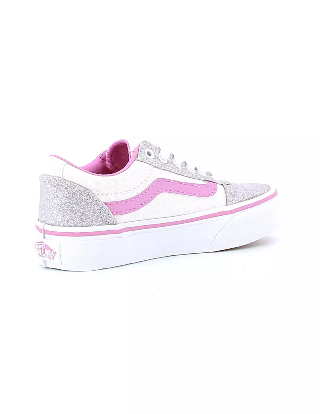 VANS IRIDESCENT - Baskets PINK/WHITE