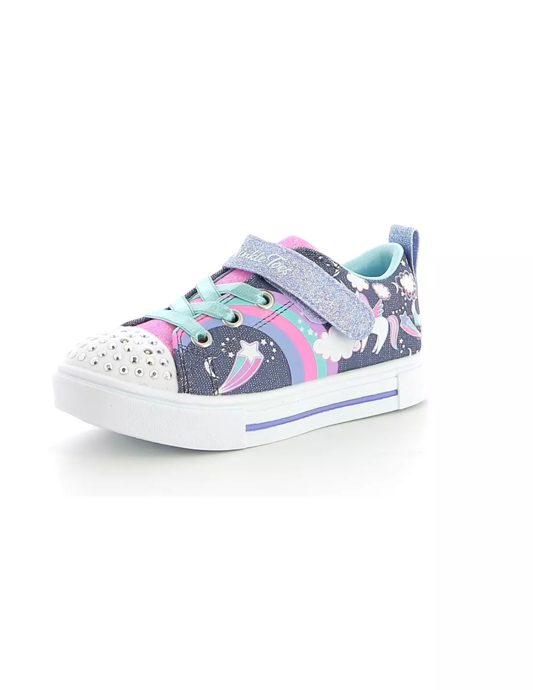SKECHERS UNICORN - Baskets Navy
