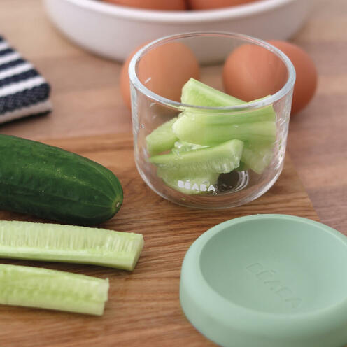 Portion Verre Vert Sauge 150ml - BEABA