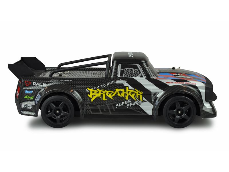 Amewi Drift Breaker 4WD, Gyro 1:16, RTR On-Road Driftcar mit Pickup Karosserie und Gyro Stabilisierung