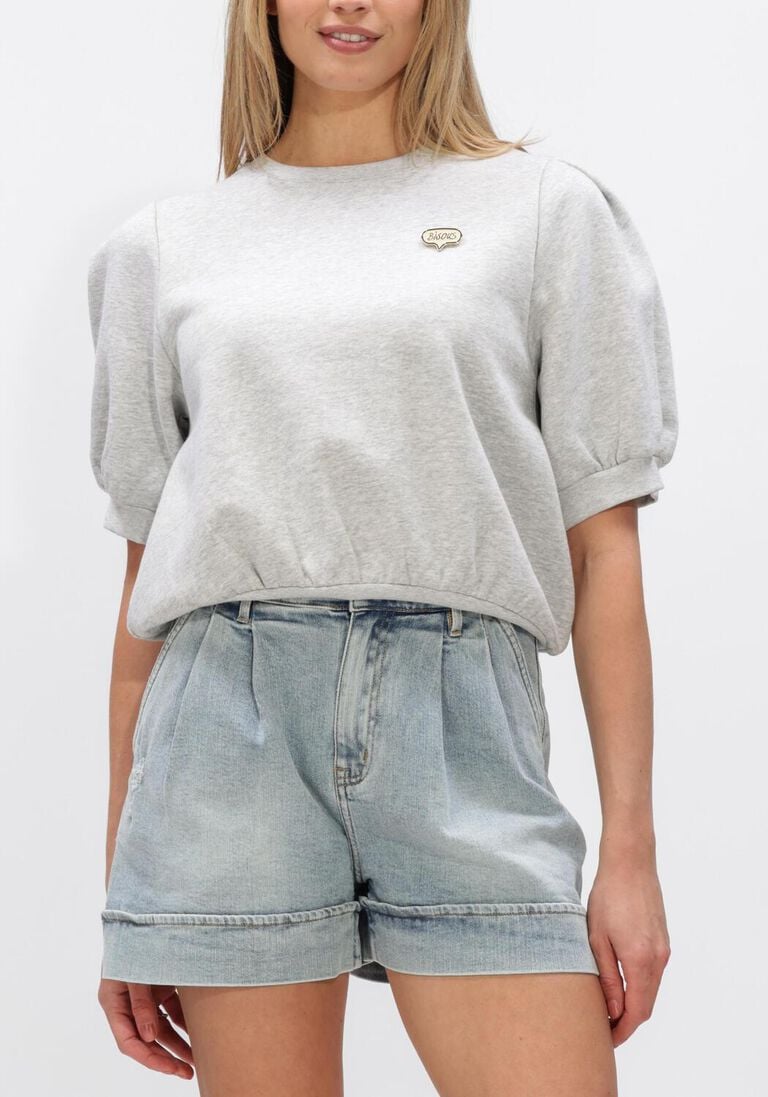 lichtgrijze janice sweater corey