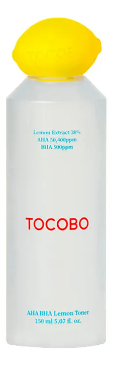 Tocobo AHA BHA Lemon Toner - 150 ml.