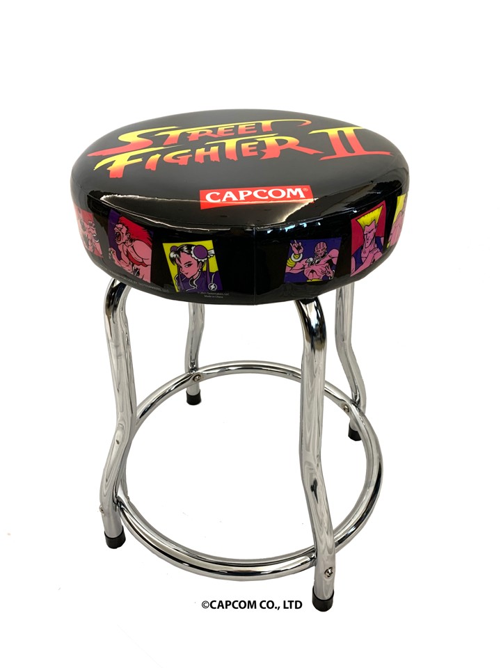 ARCADE 1 Up Capcom Legacy Adjustable Stool