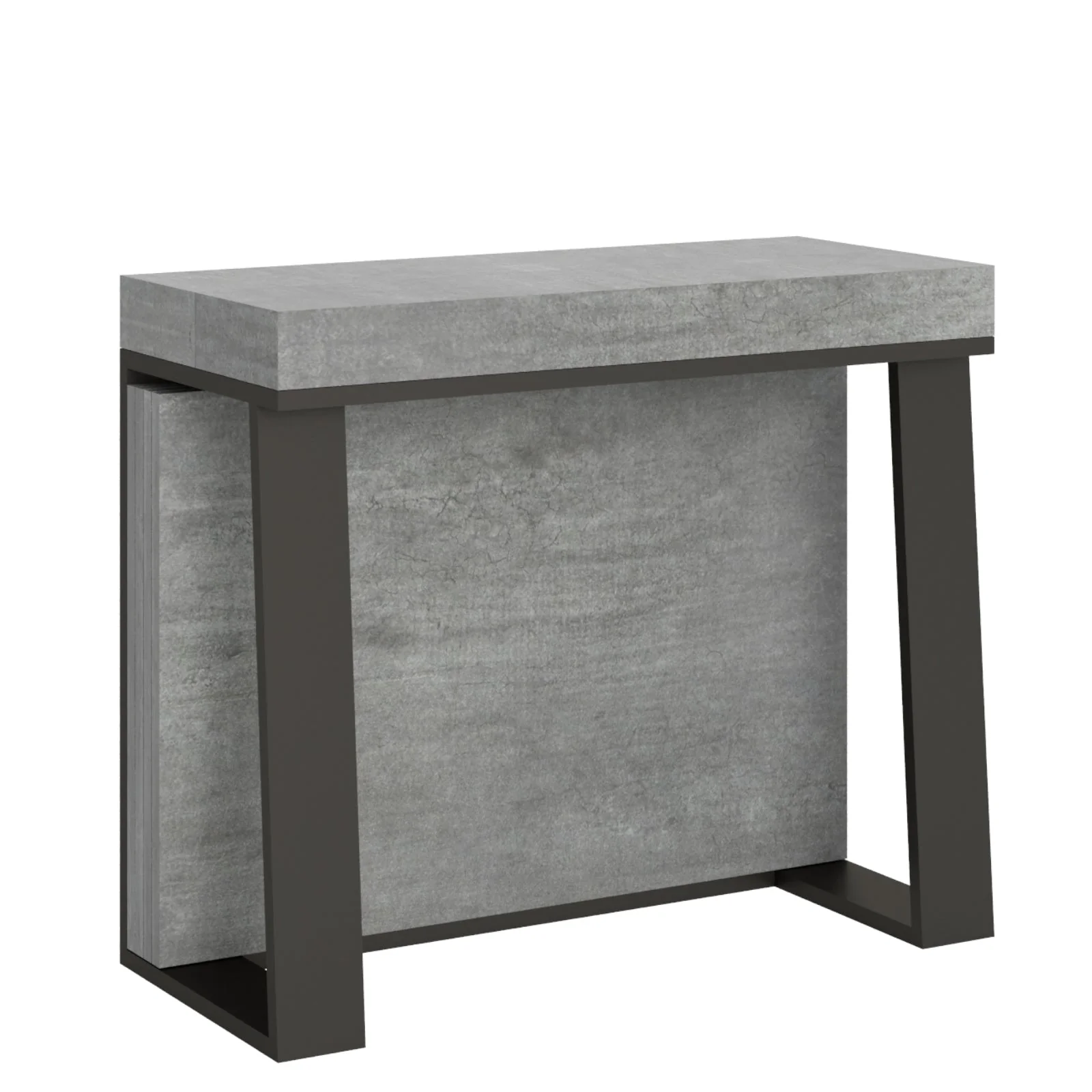 Table console extensible en bois 