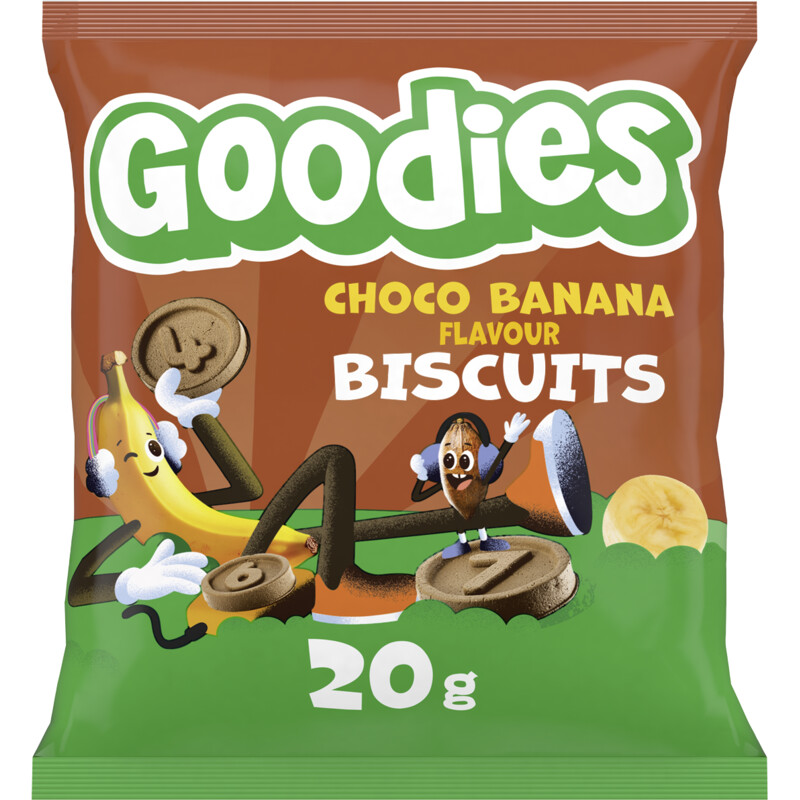 Goodies Choco banana flavour biscuit