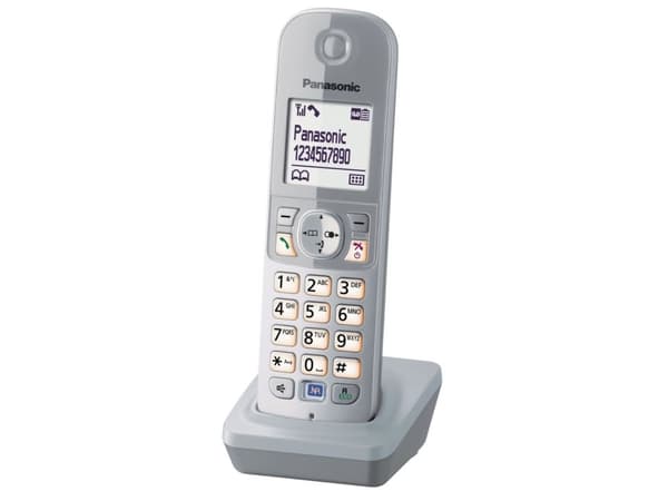 Panasonic KX-TGA681 - Trådløst ekstra håndsett med anrops-ID - DECT\GAP - sølv