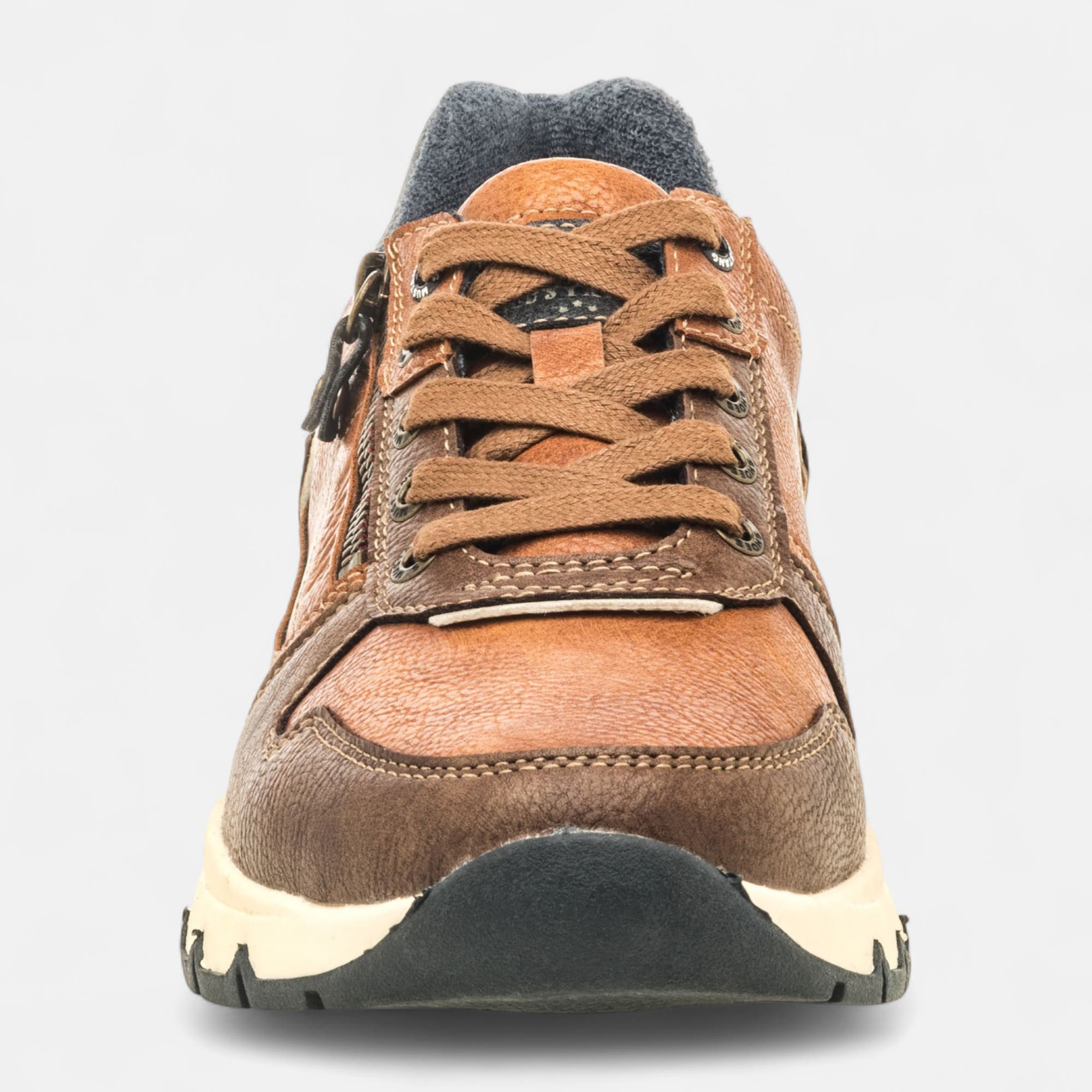 Baskets basses Homme cognac