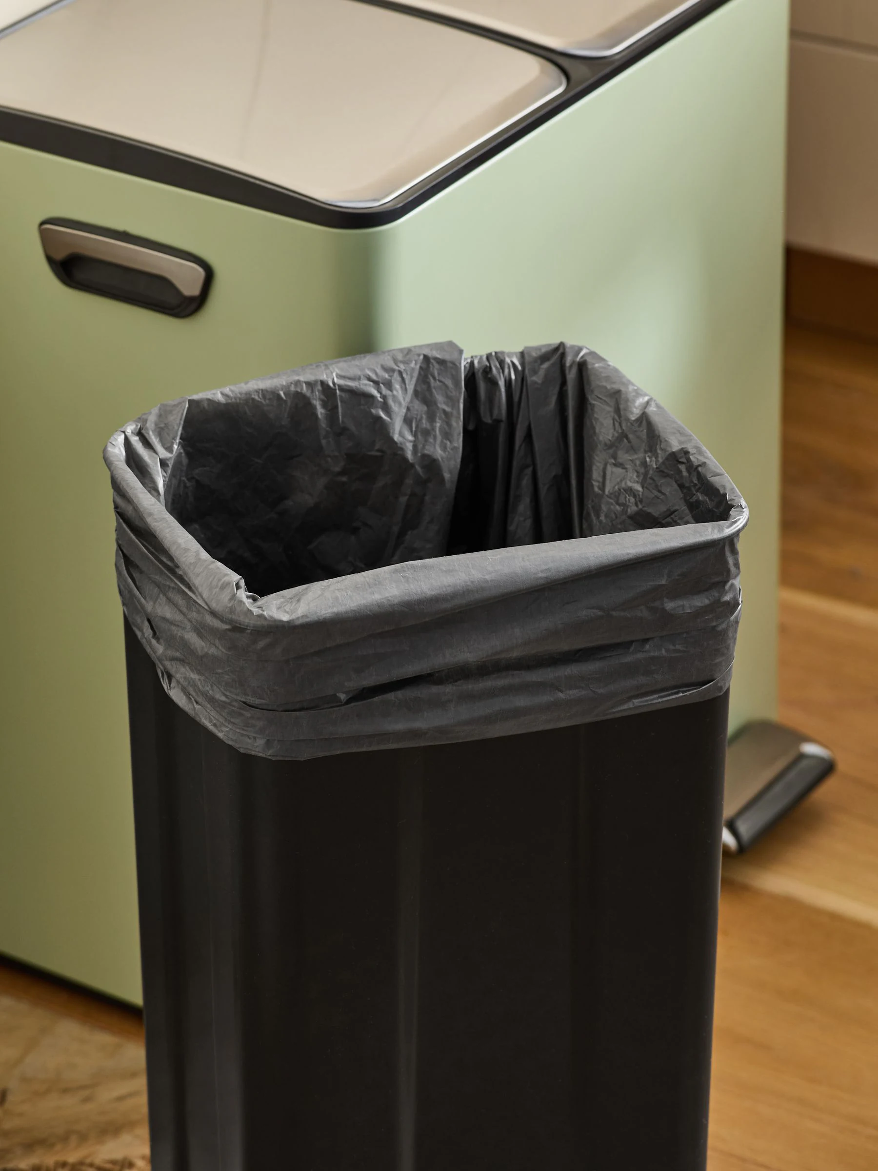 40L 3 compartment Recycling Soft Close Pedal Bin