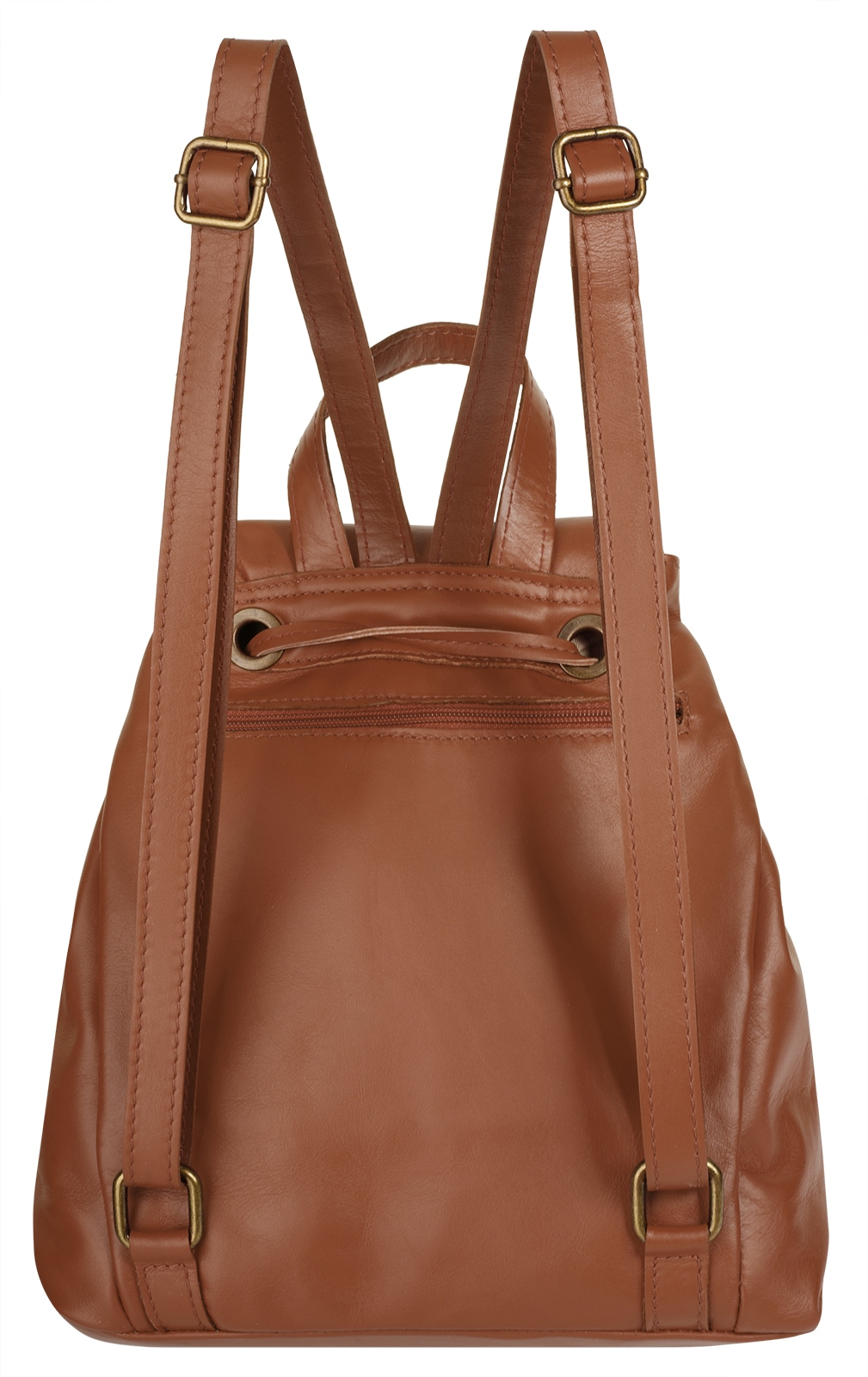 Samantha Look Cityrucksack echt Leder, Made in Italy