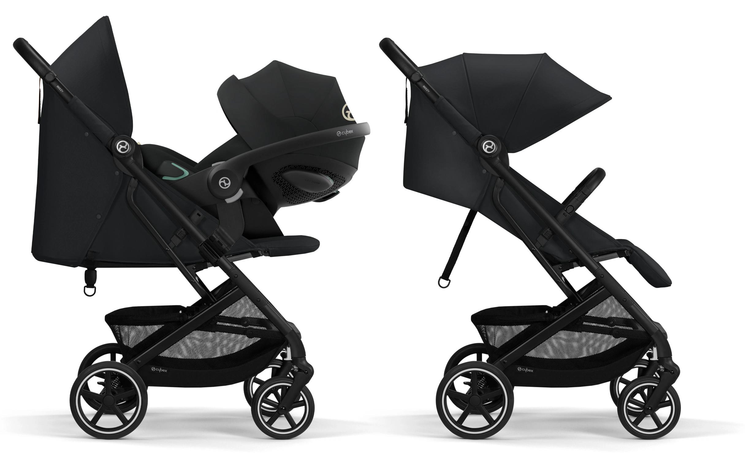 Buggy Beezy Magic Black<br>Praktischer Kinderwagen