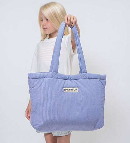 Sofie Schnoor Taske - Blåe Striped