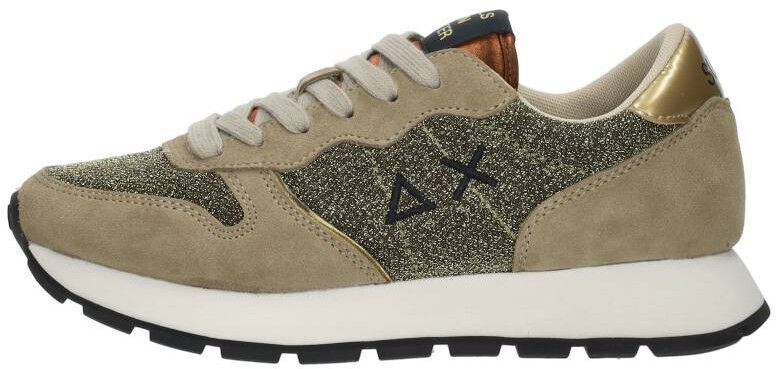 Sun68 Ally Glitter Mesh beige