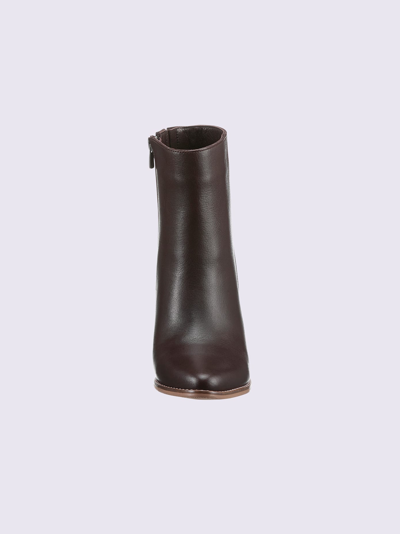 Bottines cuir de bœuf nappa et velours