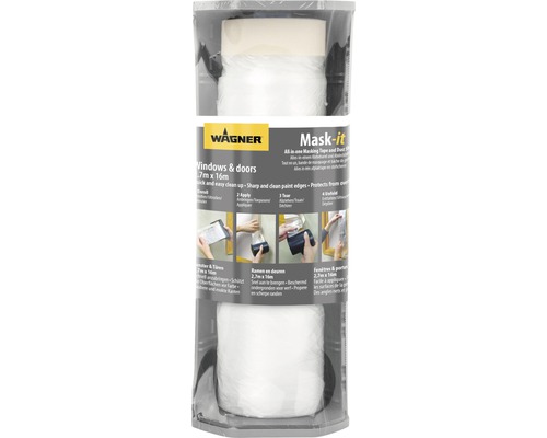Wagner Mask-It afplakfolie inclusief dispenser 2,7 m x 16 m