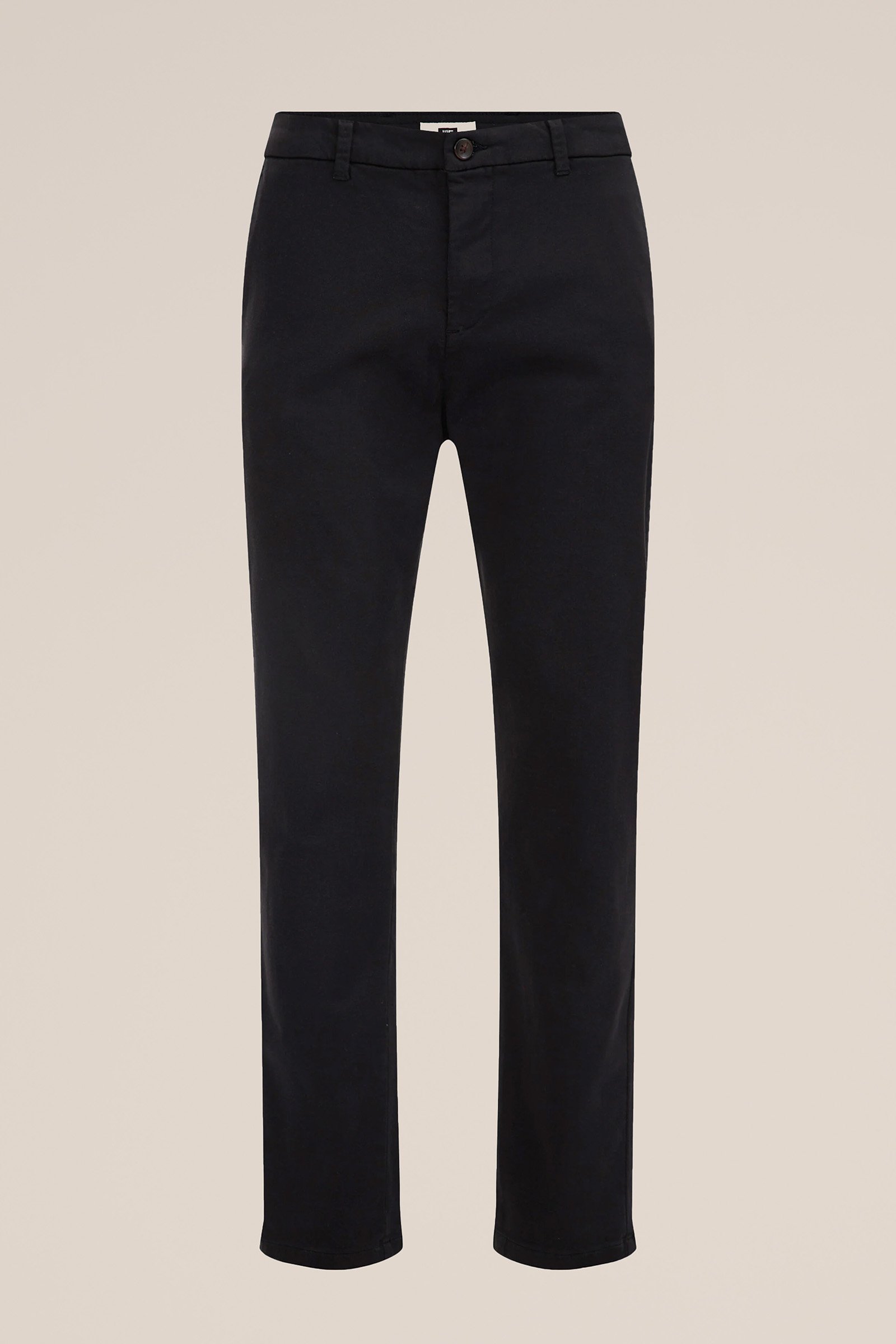 slim fit chino van jog kwaliteit Fundamentals Zwart
