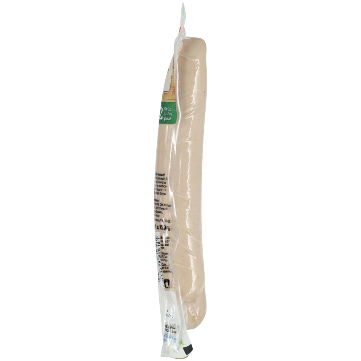 Naturaplan Bio St. Galler Kalbsbratwurst 2 Stück