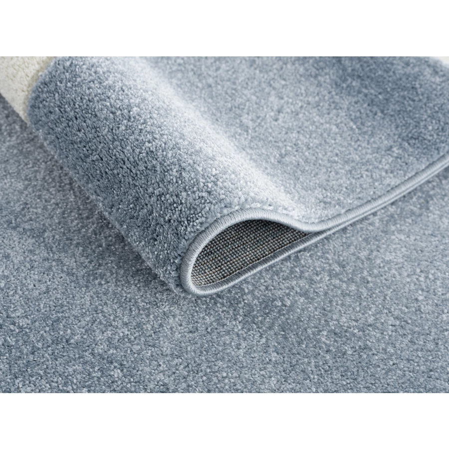 LIVONE Kinderteppich Kids love Rugs WOLKE blauweiss