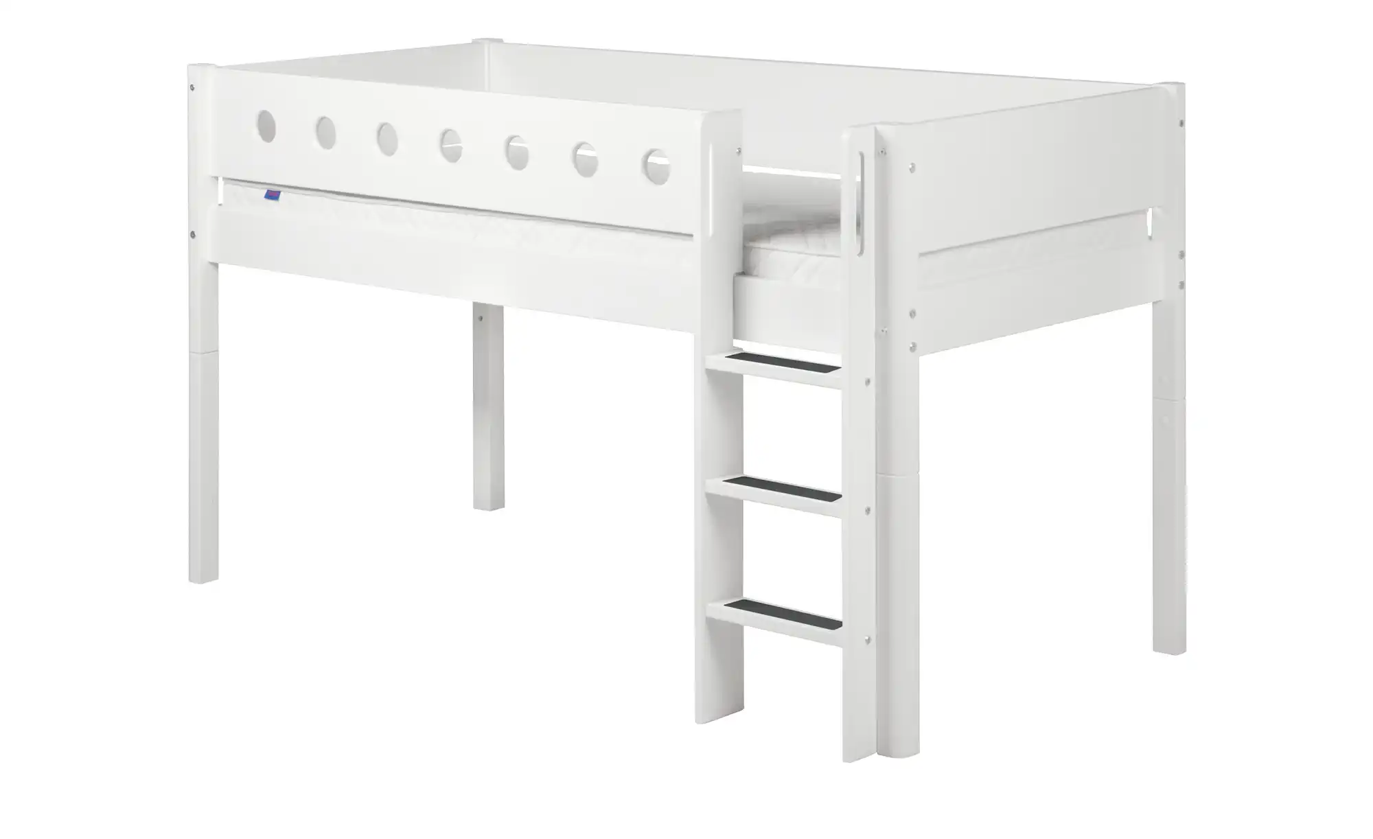 FLEXA Halbhohes Bett Flexa White