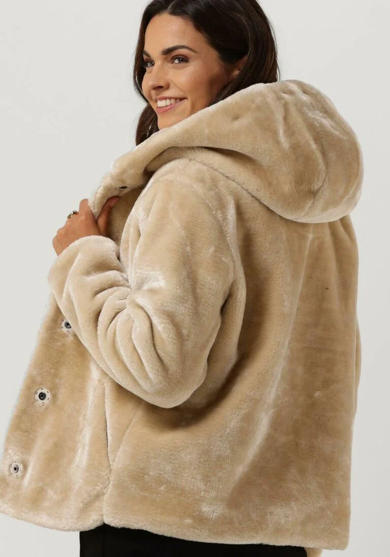GIACOMO THE JACKET creme giacomo the jacket faux fur jas 6513580