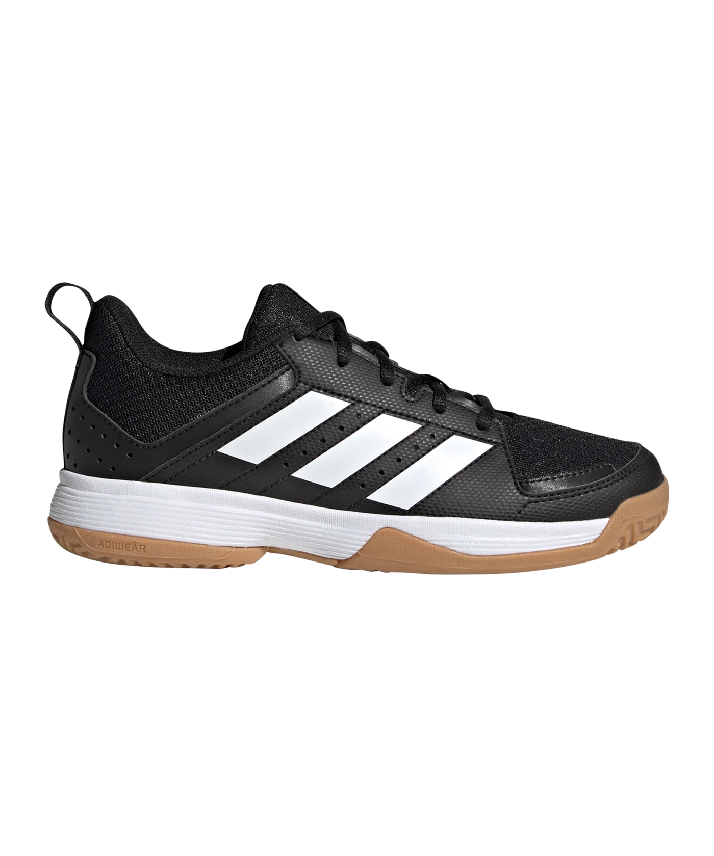 adidas Ligra 7 Indoor Kids Schwarz Weiss
