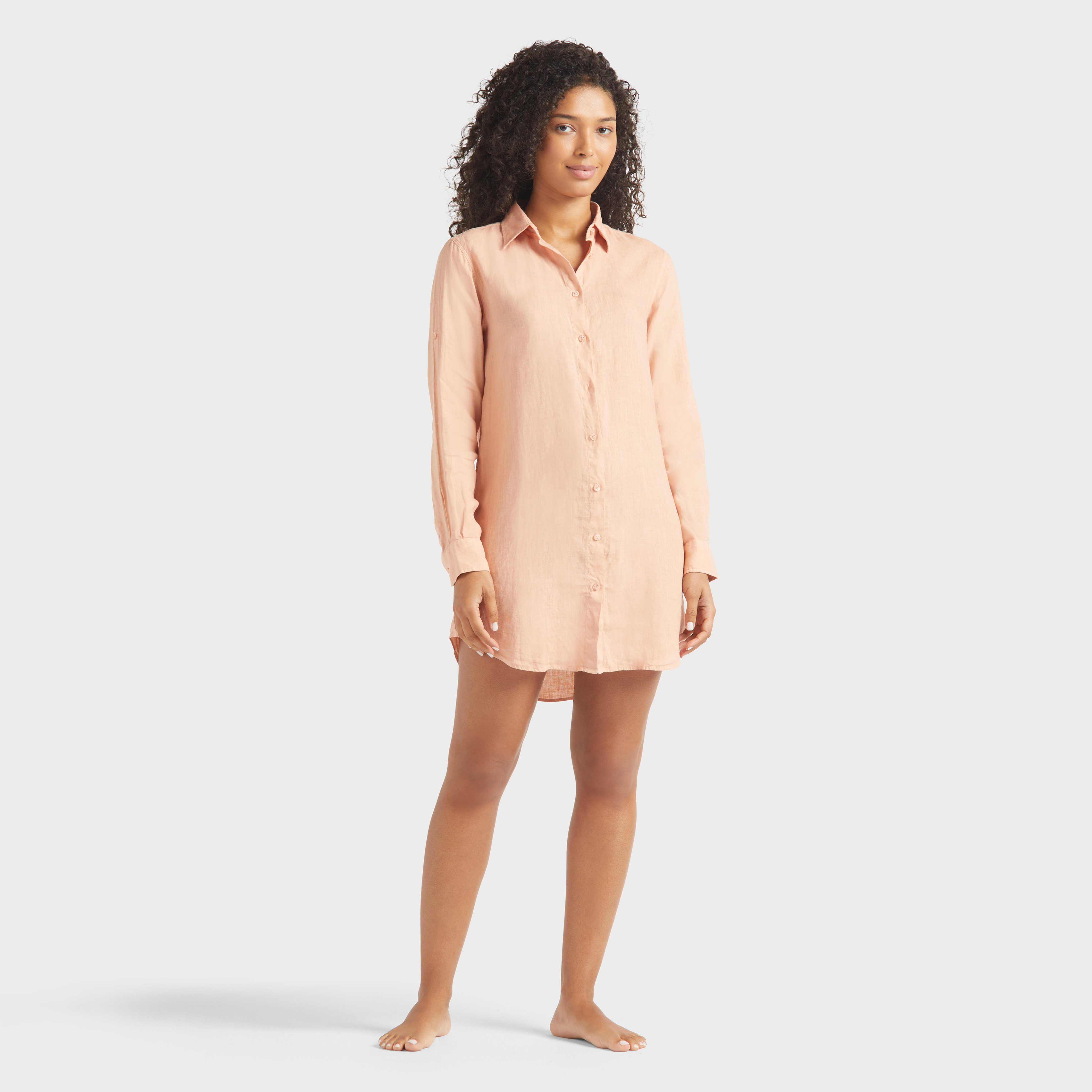Robe chemise femme unie | Site Vilebrequin | FRGH9U10