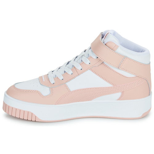 Puma - CARINA STREET MID - Blanc / Rose