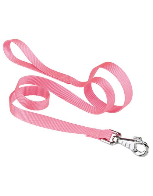 Adori Looplijn Nylon Roze - Hondenriem