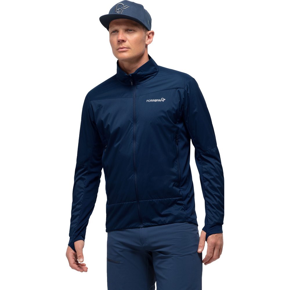 Norrona Falketind Octa Midlayer Jacke Herren indigo night