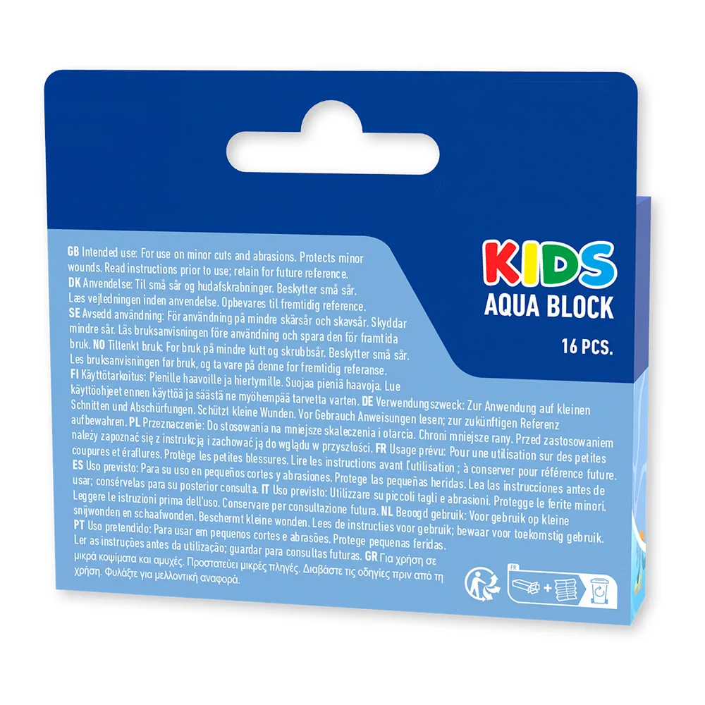 Graid Aqua Block Kids Premium Plaster - 1 stk.