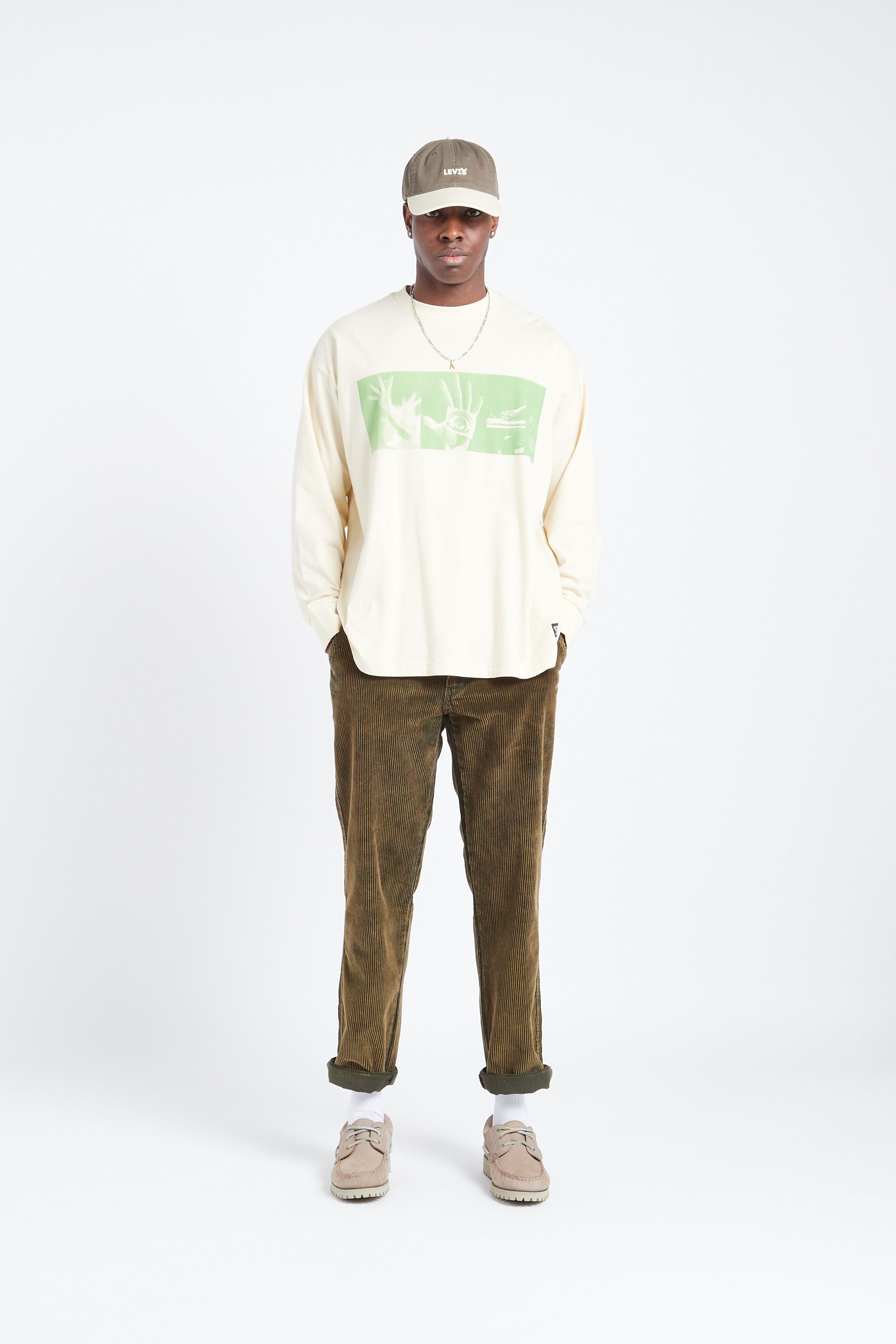 LEVI'S T-shirt SKATE GRAPHIC BOX LS TEE Multicolore