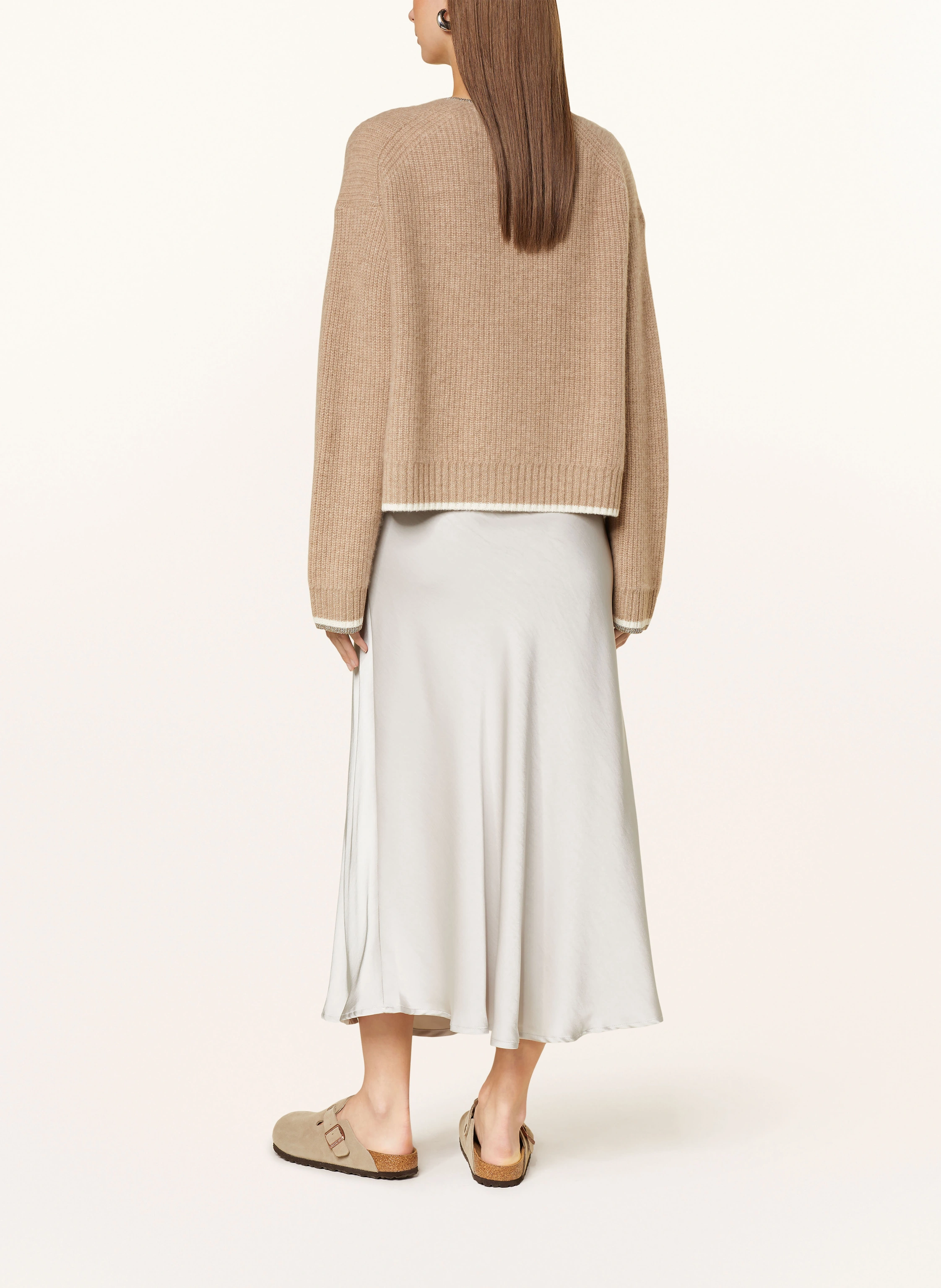 Princess GOES HOLLYWOOD Strickjacke mit Cashmere und Glitzergarn