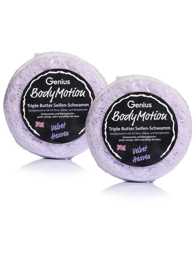 BeautyTrends BodyMotion Seifen-Schwamm 3–in–1, 2er-Set