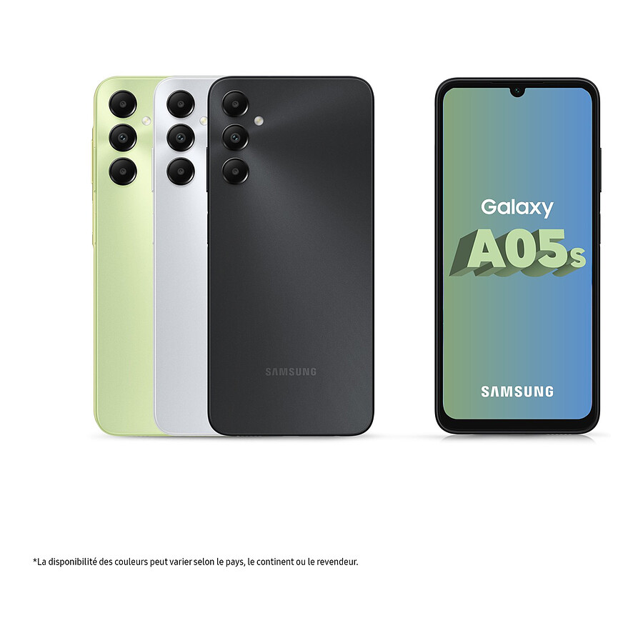 Samsung Galaxy A05s (Noir) - 64 Go - 4 Go