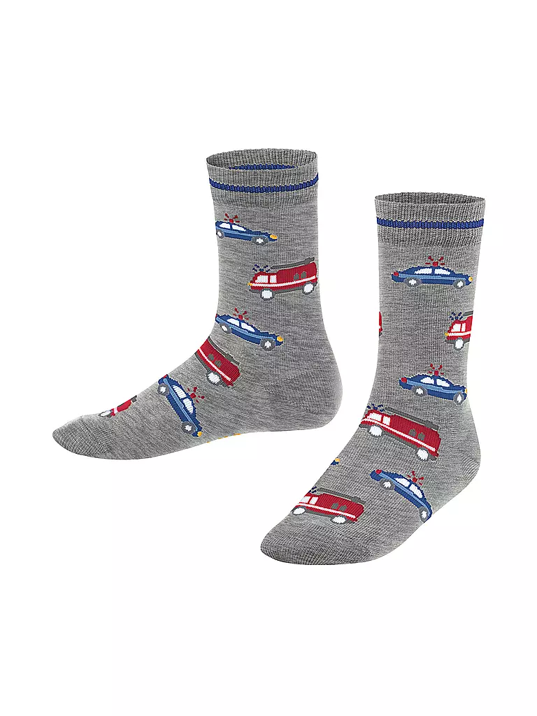 FALKE Jungen Socken light grey hellgrau
