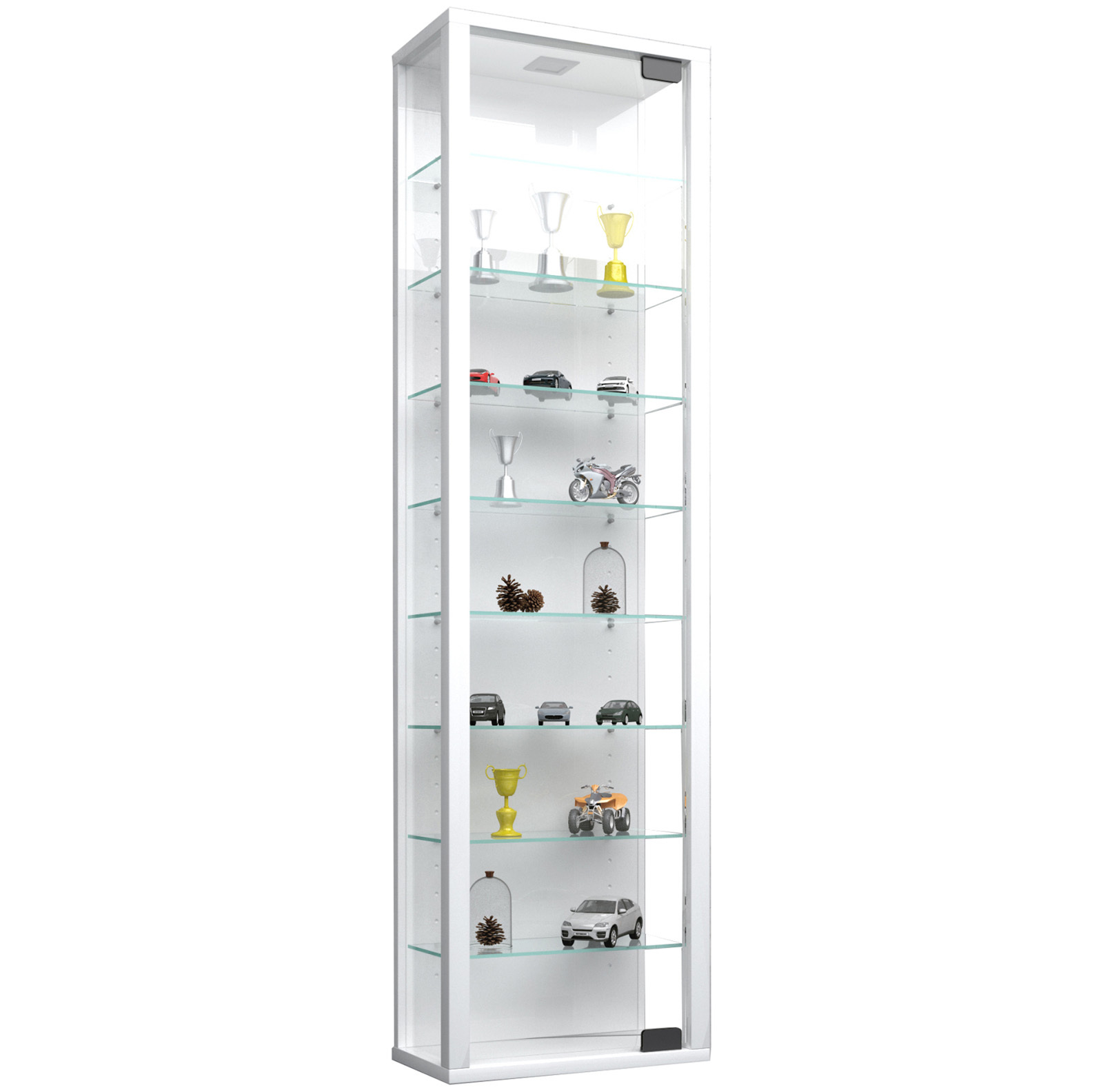 Vitrine STANO MAXI - weiß - 115 cm