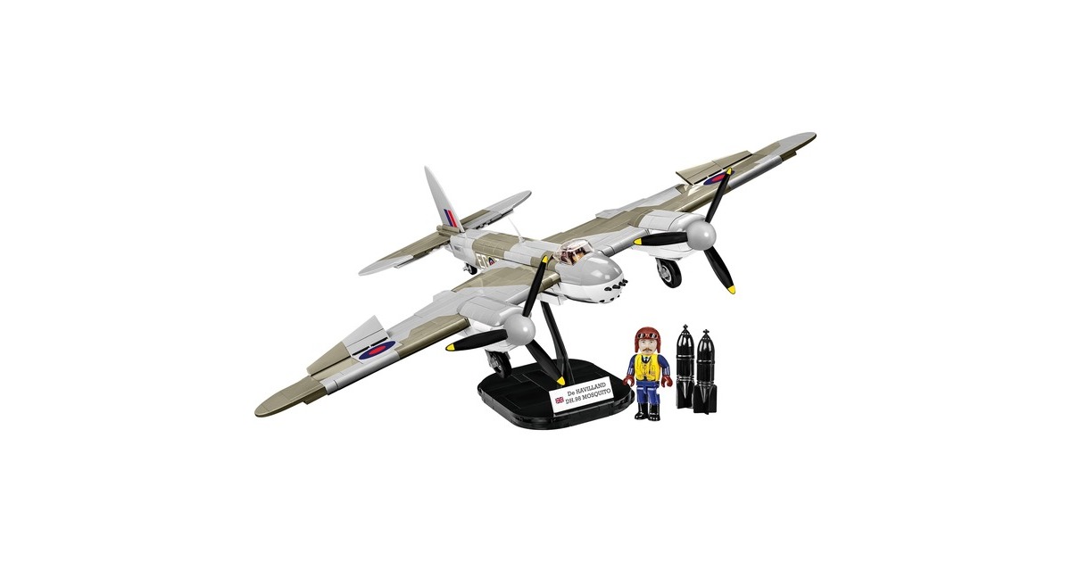 COBIHistorical Collection - De Havilland DH-98 Mosquito Constructiespeelgoed  (Schaal 1:32)
