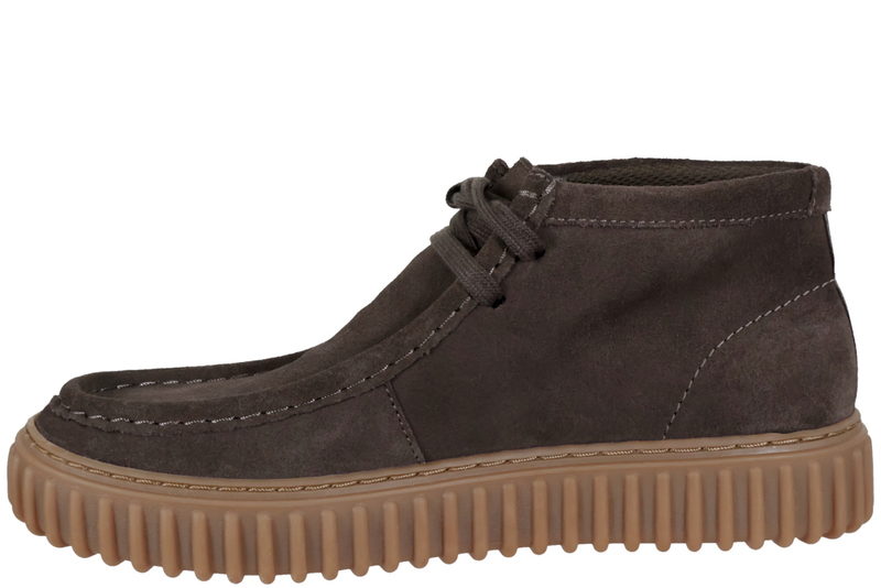 CLARKS TORHILL HI KORT STØVLE I BRUNT RUSKIND