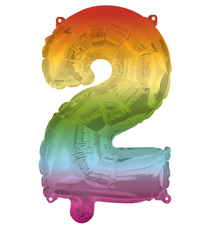 Decorata Party Folienballon - 95 cm - Nr. 2 - Rainbow