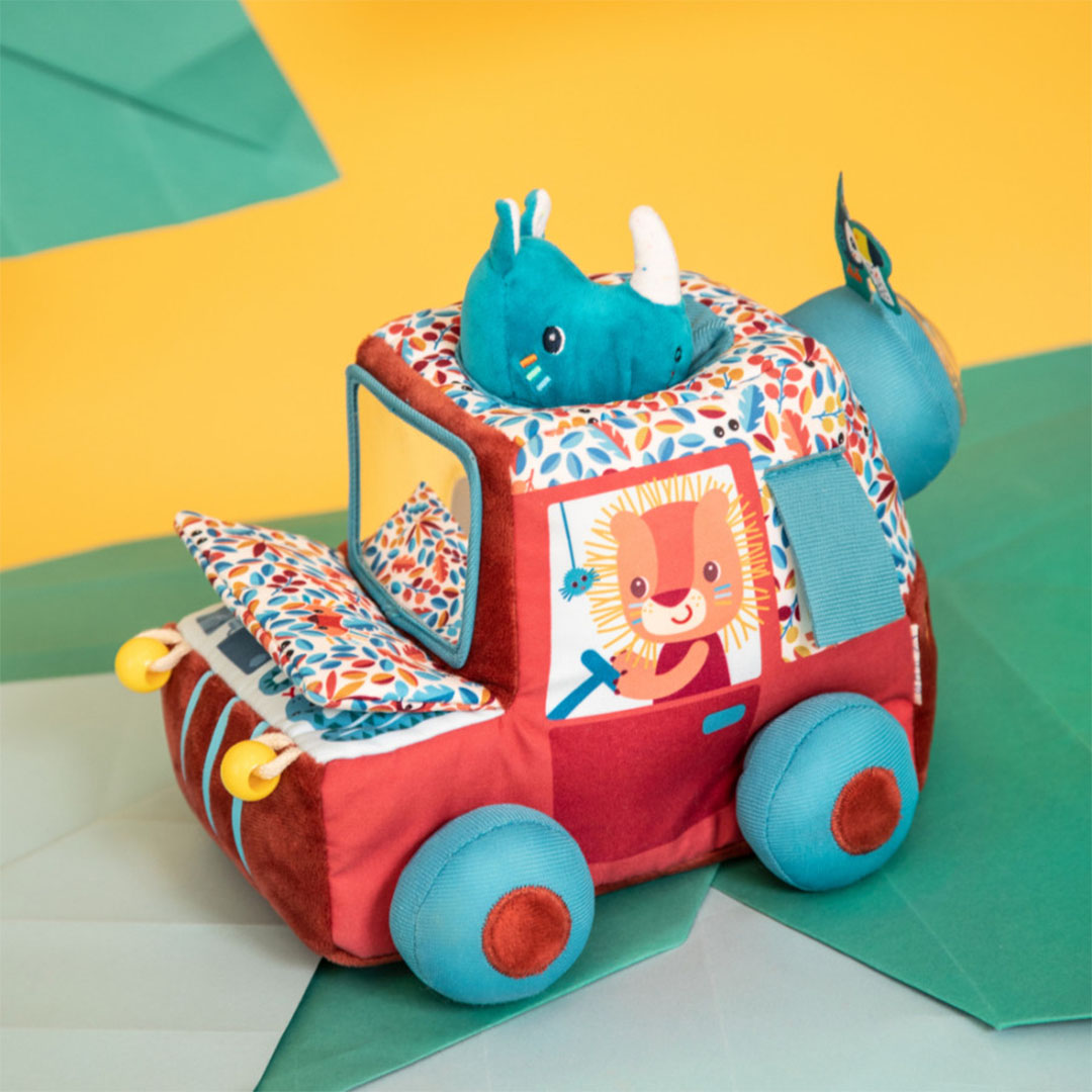 lilliputiens activiteitenauto safari - jack