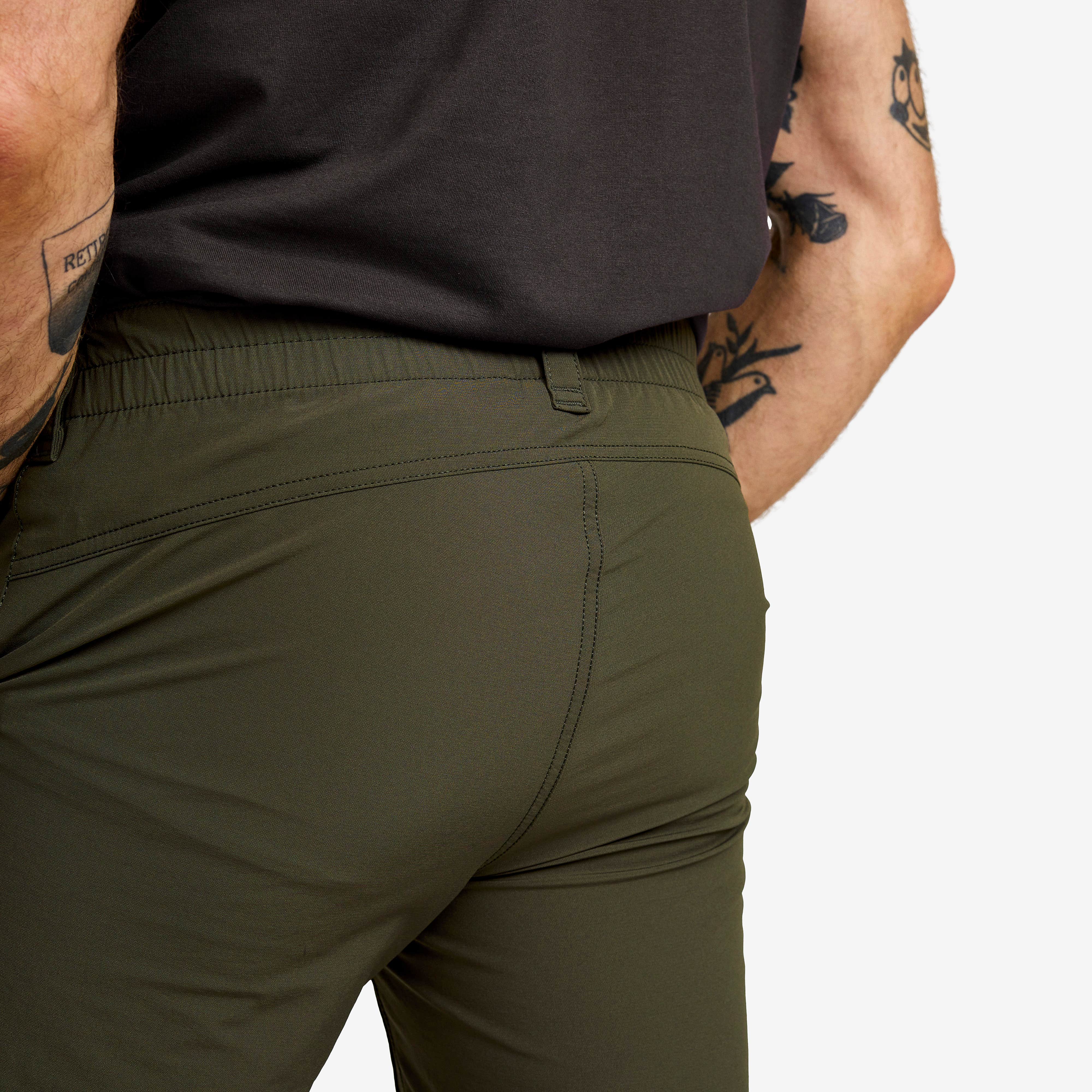 Range Pro Stretch Zip-off Pants Herre Forest Night/Anthracite