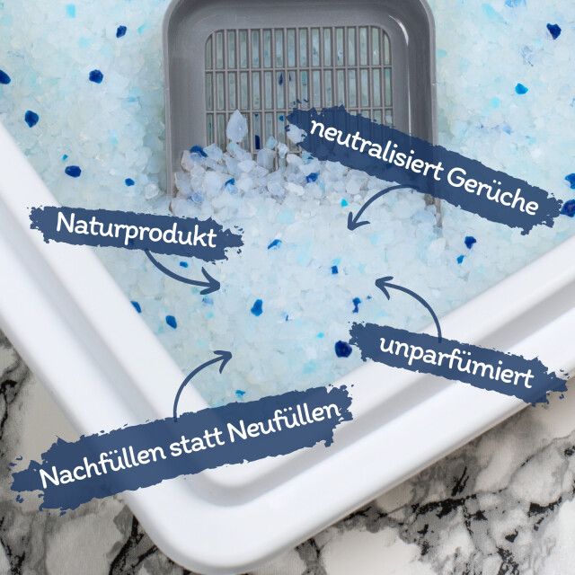 Lyra Power® Silica Silikat Katzenstreu