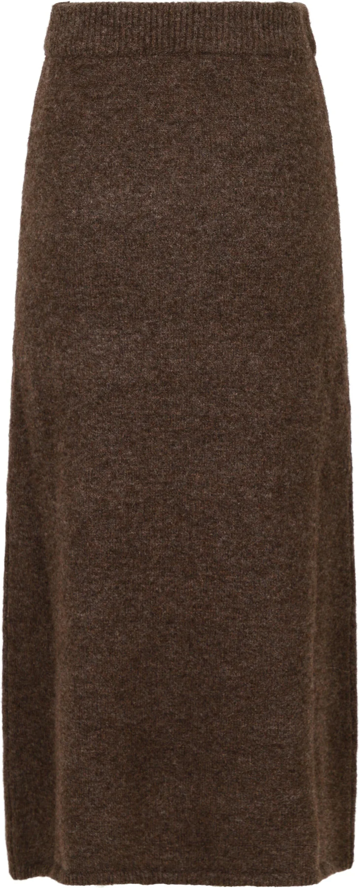 Neo Noir Ashanti Knit Skirt brown melange