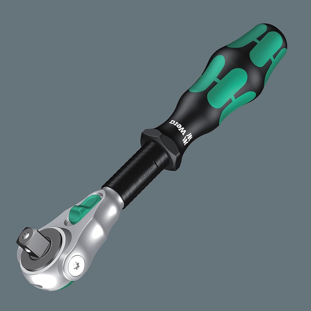 Wera 05150111001 Insert en mousse 9721, jeu de cliquet 8000 B Zyklop 3/8