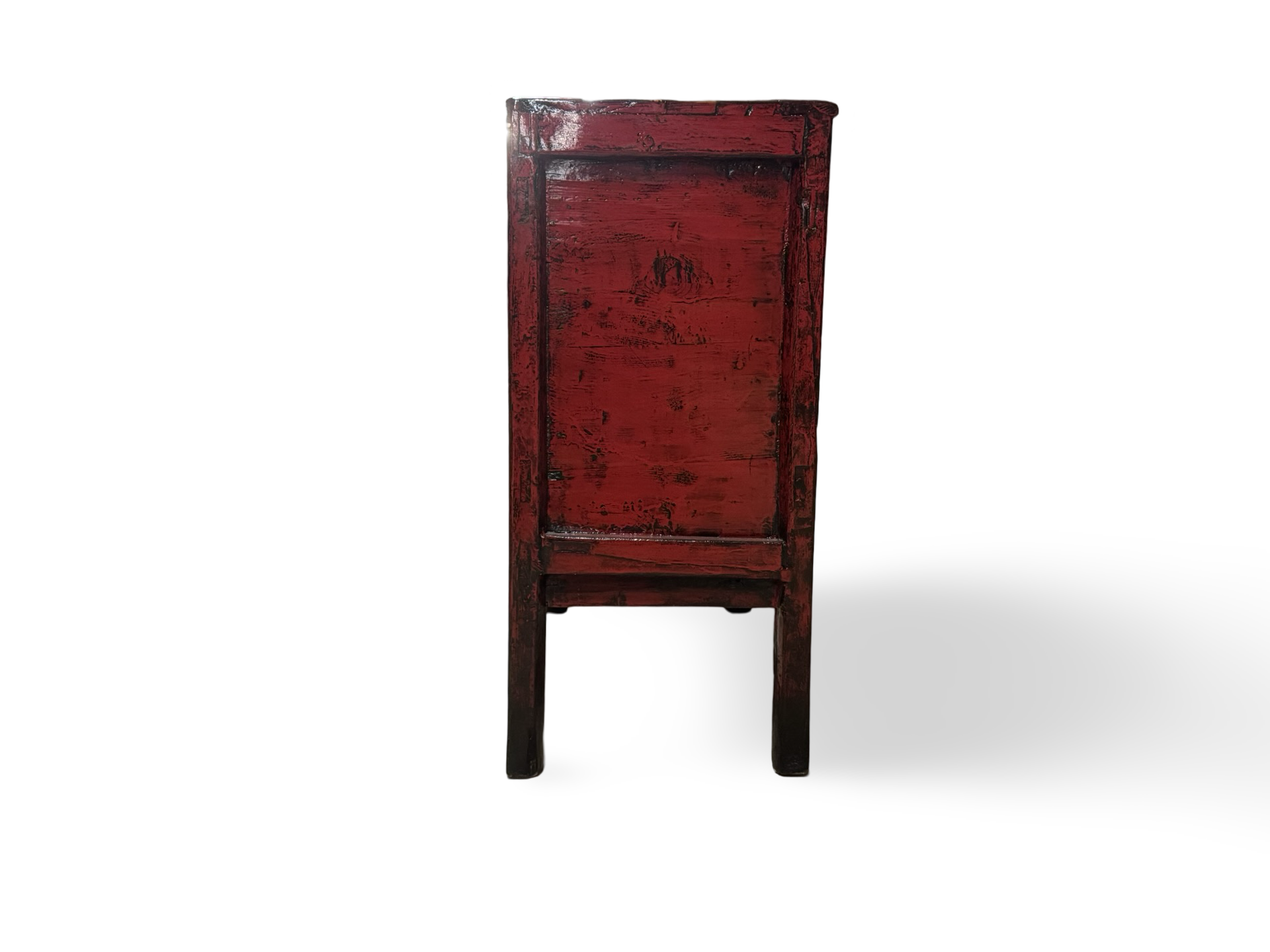 Dressoir rood 2-deurs lak unieke Dressoir rood 2deur lak unieke
