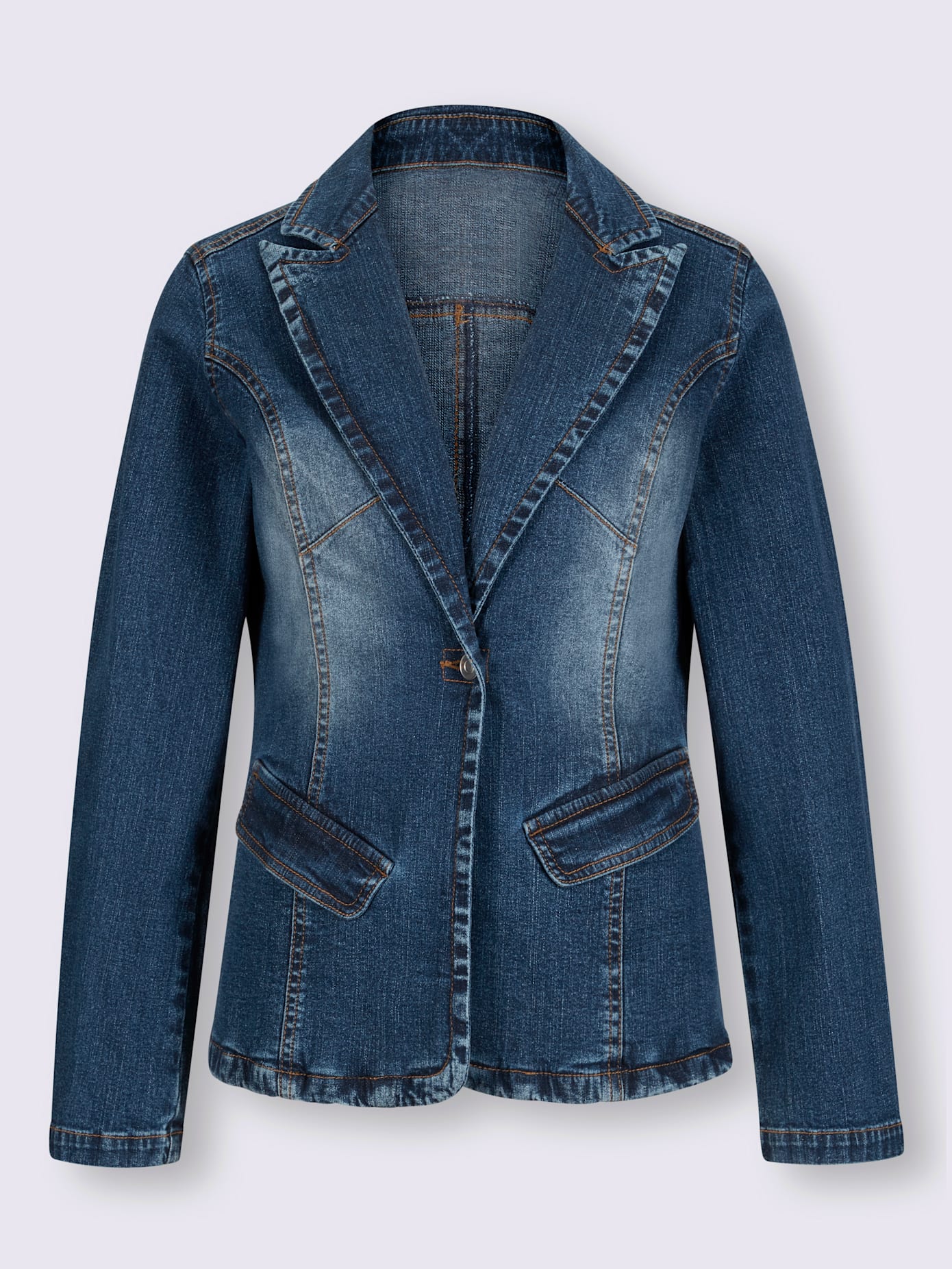 Blazer en jean alternative parfaite au blazer