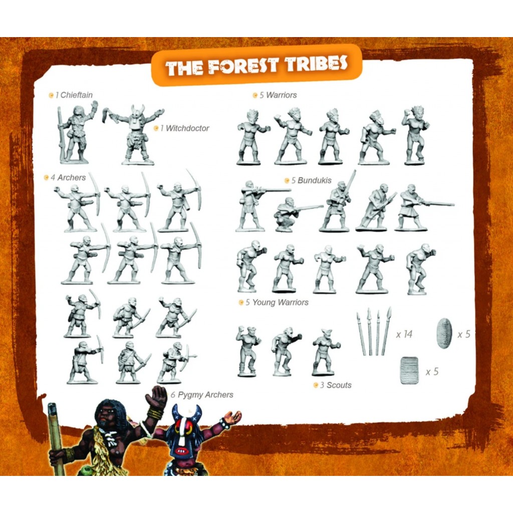 Congo - Colonne des Tribus des Forêts