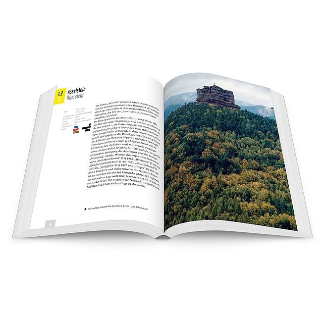 PANICO ALPINVERLAG - PFALZ PALATINAT ESCALADE DANS LE BUNTSANDSTEIN
