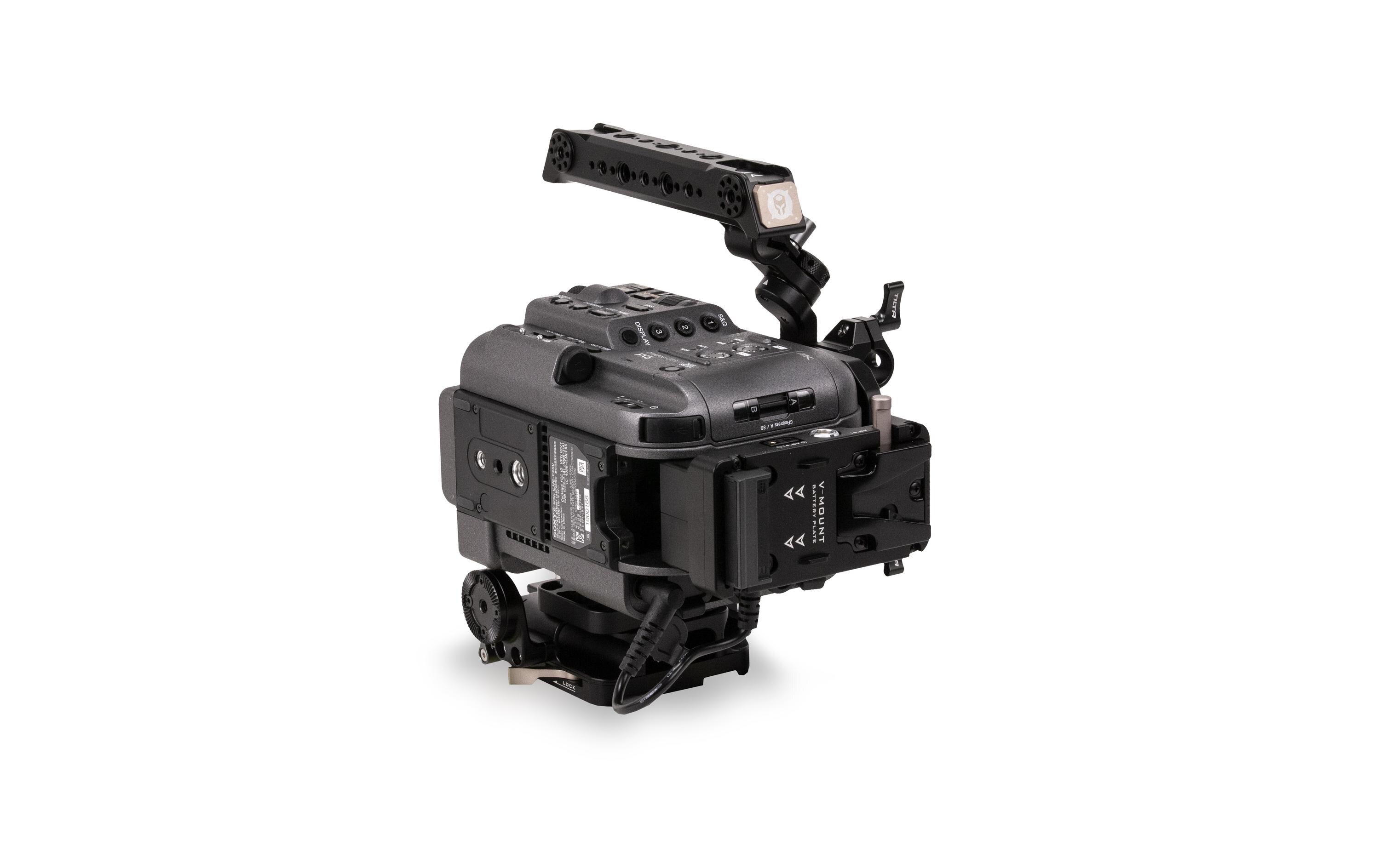 Vertical Mounting Kit für Sony FX6 - V-Mount<br>Kamerakäfig für die vertikale Montage der Sony FX6